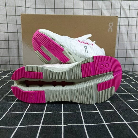 On cloud pink shoes Fashion sneaker casual shoes - Picture 2 of 5